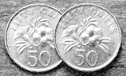 The two fifty-cent coins behind Paul’s brand story