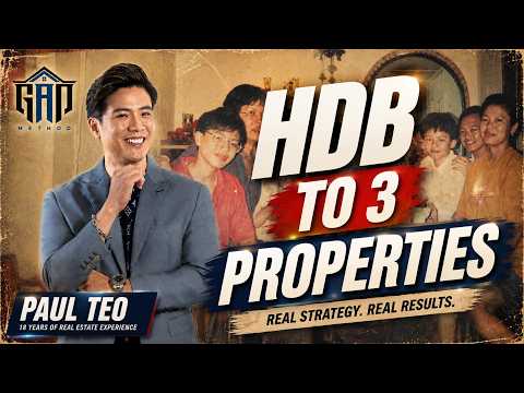 Paul’s video thumbnail about his family’s journey from HDB to property ownership
